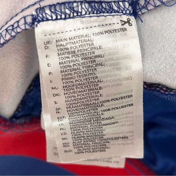 Nike Full Zip Patriotic Long Sleeve Jacket Red White and Blue Size Medium - Picture 4 of 11